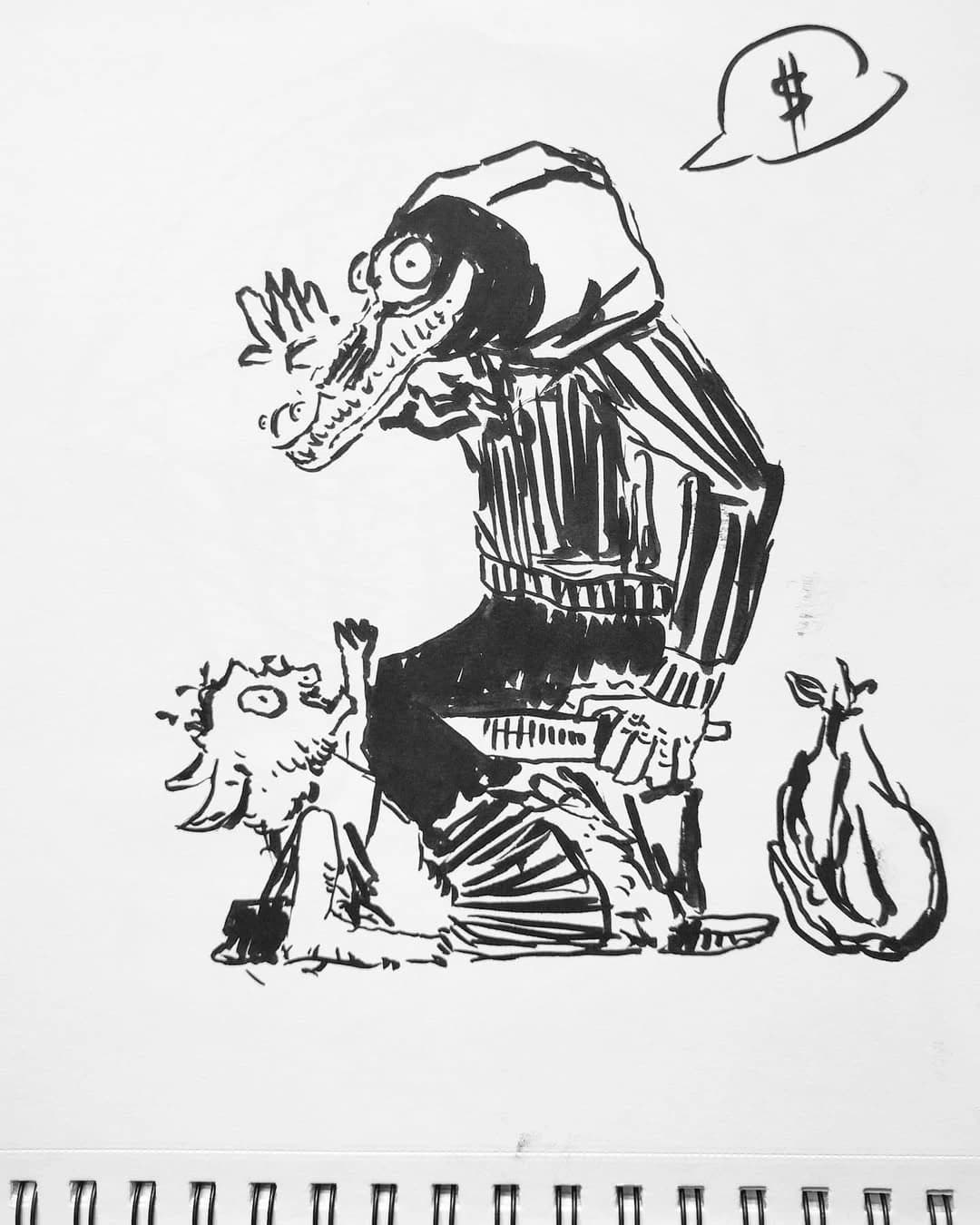 Abstract waves digital illustration